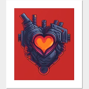 Cyborg Love Posters and Art